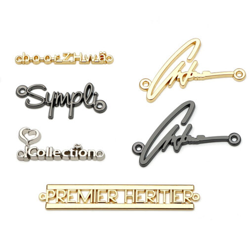 Ouyi Industry customize high quality zinc alloy metal logo plates