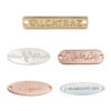 Ouyi Industry customize high quality zinc alloy metal logo tag