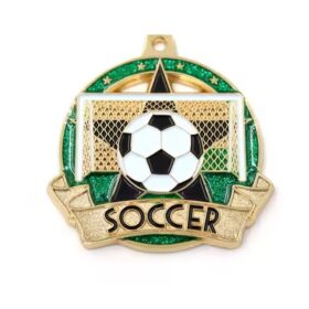 Ouyi Industry Custom soccer silver metal medals